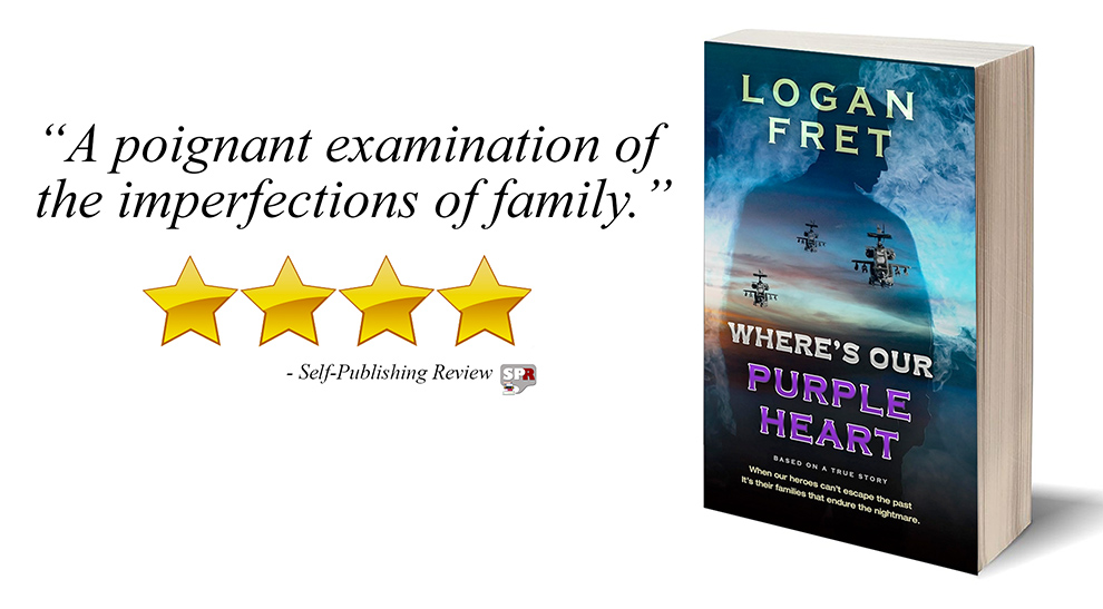 Review: Where's Our Purple Heart by Logan Fret